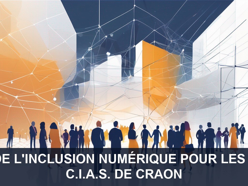 Illustration pour C.I.A.S. de Craon: Développement de l'inclusion numérique pour les services publics