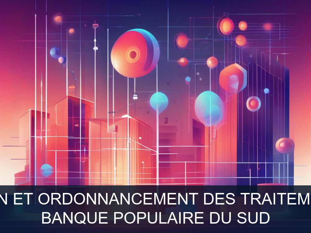 Illustration pour Banque Populaire du Sud: Automatisation et ordonnancement des traitements critiques (Potentiel à Court Terme)