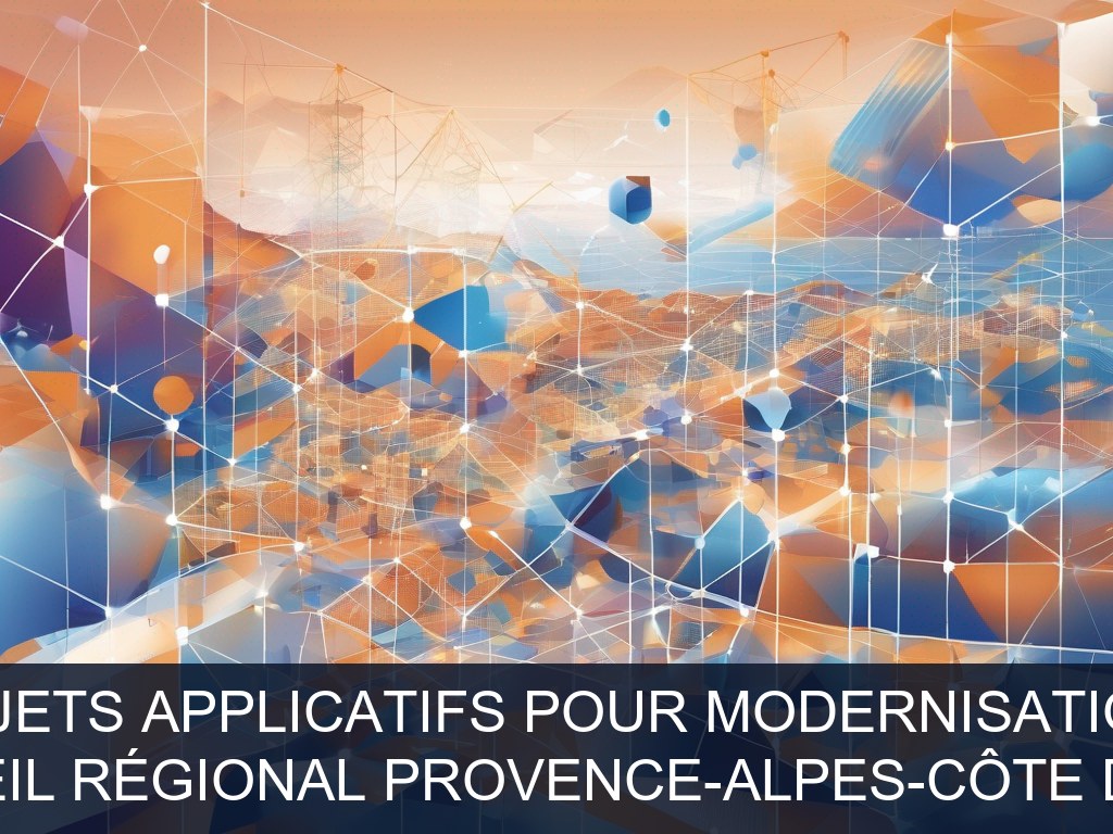 Illustration pour Conseil Régional Provence-Alpes-Côte d'Azur: Pilotage de projets applicatifs pour modernisation des systèmes (Potentiel à Court Terme)