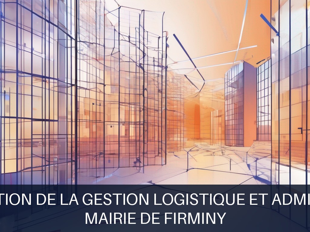 Illustration pour Mairie de Firminy: Digitalisation de la gestion logistique et administrative (Potentiel à Court Terme)