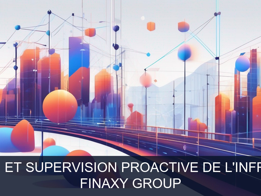 Illustration pour Finaxy Group: Modernisation et supervision proactive de l'infrastructure IT (Potentiel à Court Terme)