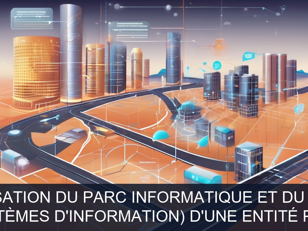 Illustration pour DSI (Direction des Systèmes d'Information) d'une entité publique non spécifiée: Optimisation et modernisation du parc informatique et du service aux u