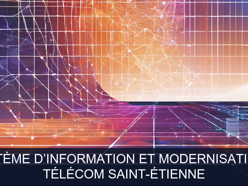 Illustration pour Télécom Saint-Étienne: Refonte du système d’information et modernisation de l’intranet (Potentiel à Court Terme)