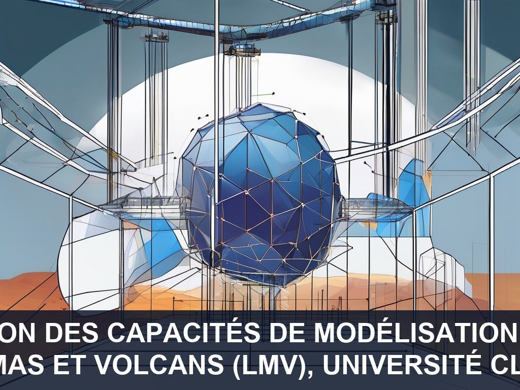 Illustration pour Laboratoire Magmas et Volcans (LMV), Université Clermont Auvergne: Amélioration des capacités de modélisation numérique