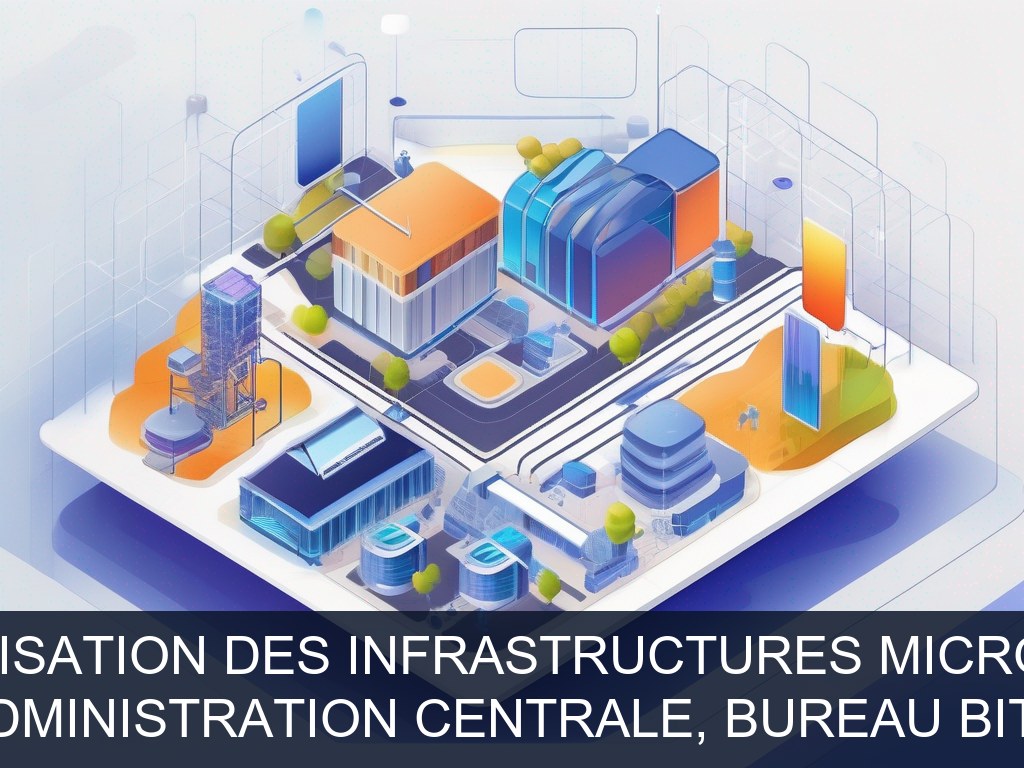 Illustration pour Administration centrale, bureau BITS: Optimisation des Infrastructures Microsoft (Potentiel à Court Terme)