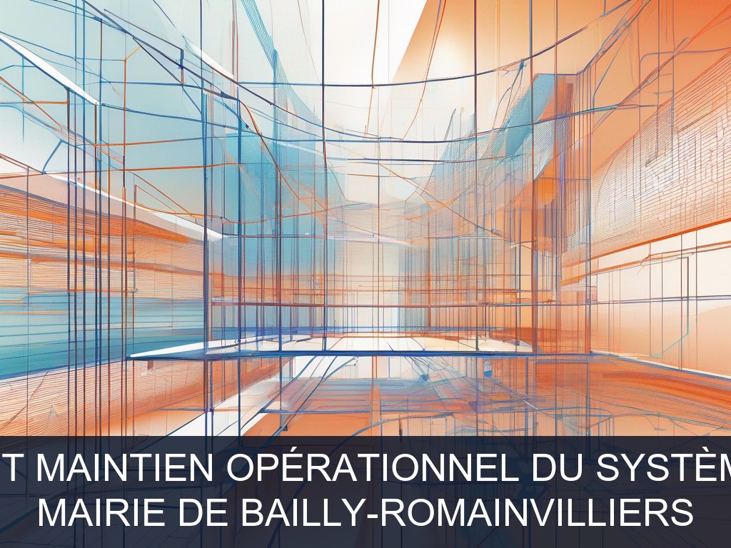 Illustration pour Mairie de Bailly-Romainvilliers: Modernisation et maintien opérationnel du système d'information (Potentiel à Court Terme)