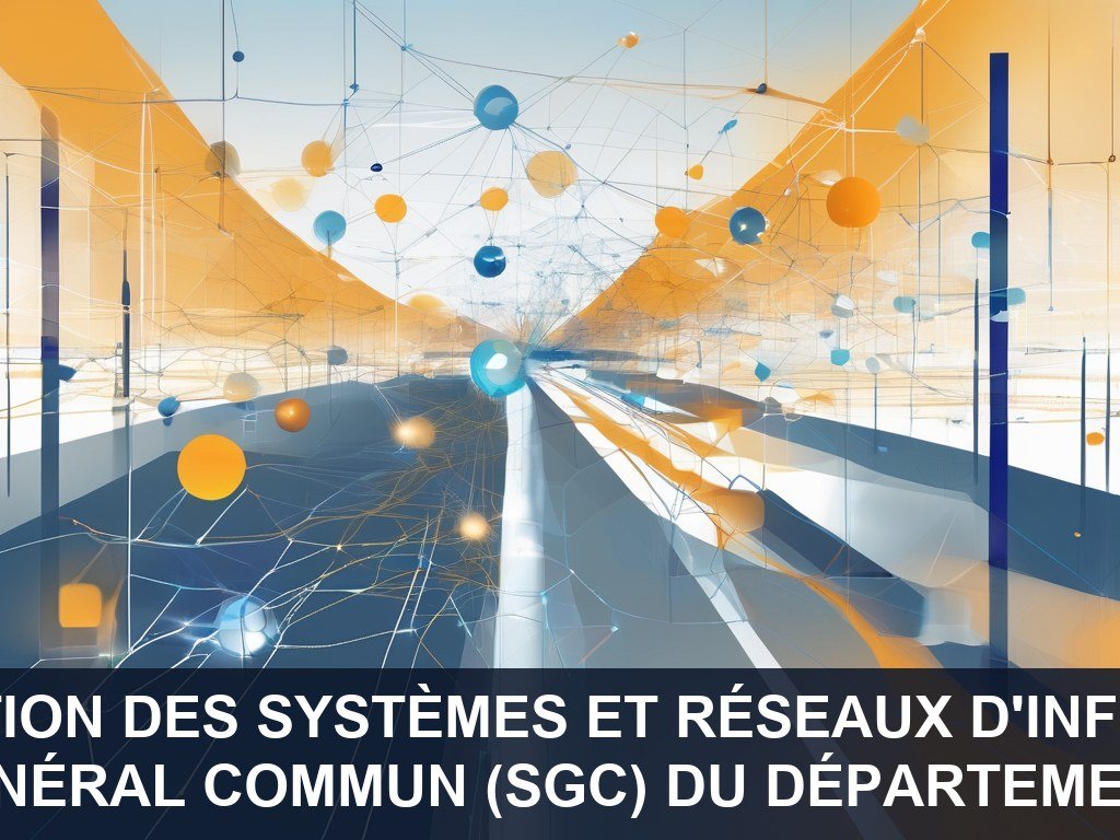 Illustration pour Secrétariat général commun (SGC) du département de l’Hérault: Optimisation des systèmes et réseaux d'information