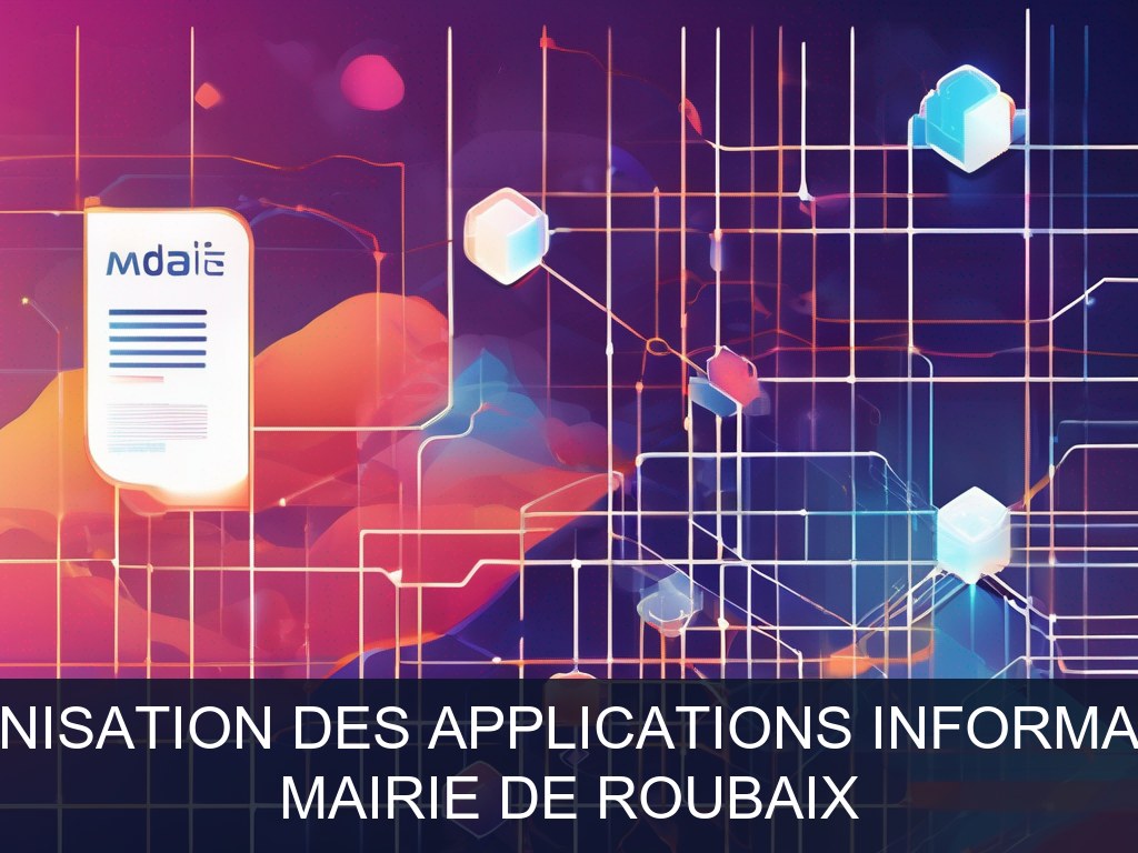 Illustration pour Mairie de Roubaix: Modernisation des Applications Informatiques (Potentiel à Court Terme)