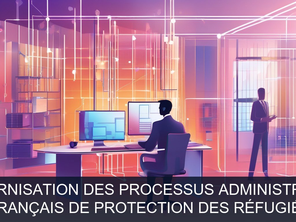 Illustration pour OFPRA (Office français de protection des réfugiés et apatrides): Modernisation des processus administratifs