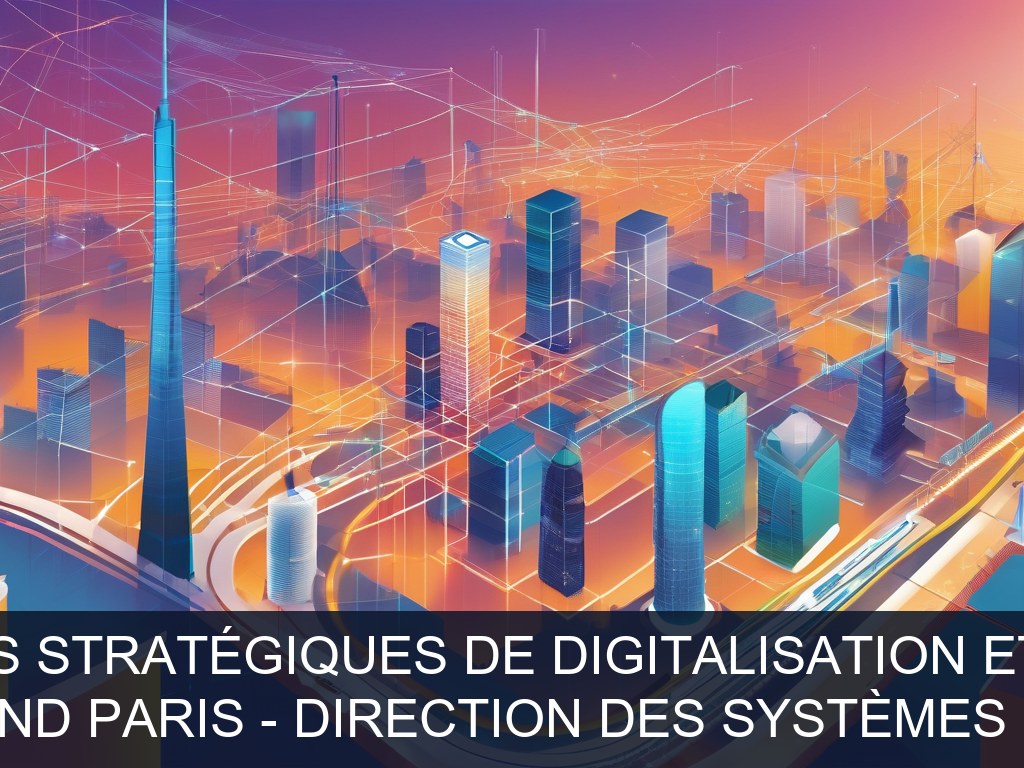 Illustration pour Métropole du Grand Paris - Direction des Systèmes d'Information (DSI): Pilotage de projets stratégiques de digitalisation et dématérialisation (Potent