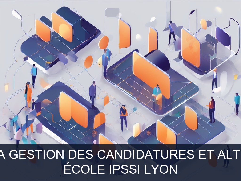 Illustration pour École IPSSI Lyon: Optimisation de la gestion des candidatures et alternances via CRM (Potentiel à Court Terme)