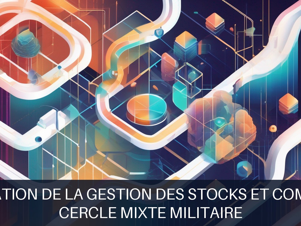 Illustration pour Cercle mixte militaire: Digitalisation de la gestion des stocks et comptabilité