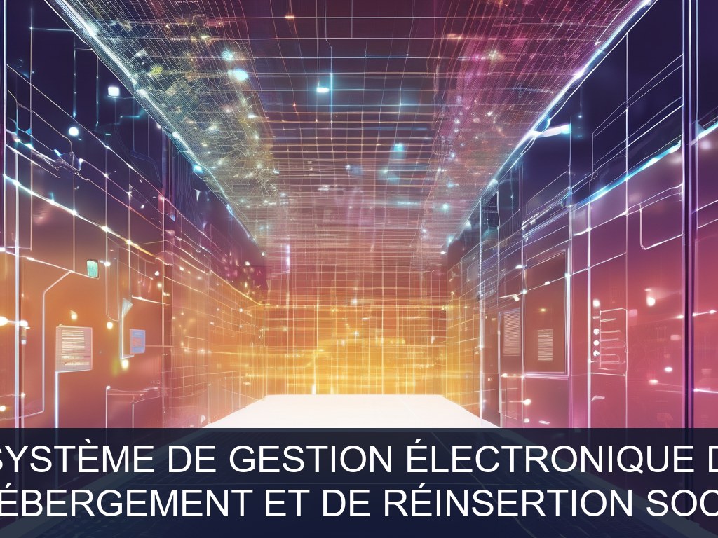 Illustration pour Centre d'Hébergement et de Réinsertion Sociale (CHRS): Développement d'un système de gestion électronique des dossiers patients (Potentiel à Court Ter
