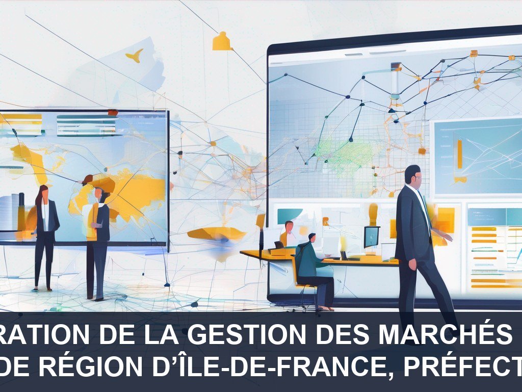 Illustration pour Préfecture de Région d’Île-de-France, Préfecture de Paris: Amélioration de la Gestion des Marchés Publics