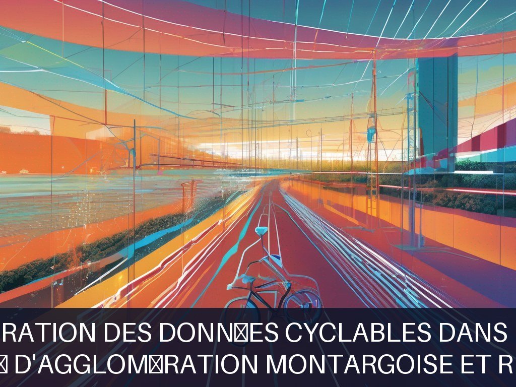 Illustration pour Communauté d'Agglomération Montargoise Et rives du loing: Intégration des données cyclables dans le SIG (Potentiel à Court Terme)