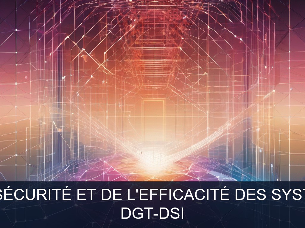 Illustration pour DGT-DSI: Amélioration de la sécurité et de l'efficacité des systèmes d'information (Potentiel à Court Terme)