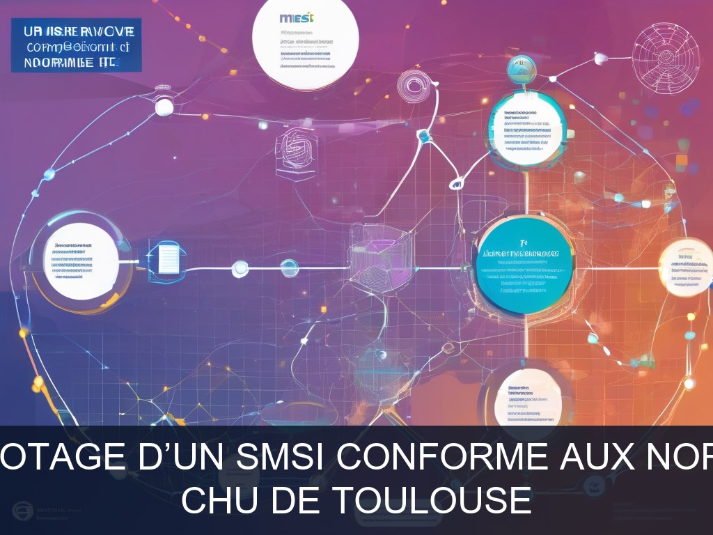 Illustration pour CHU de Toulouse: Mise en œuvre et pilotage d’un SMSI conforme aux normes ISO 27001 et HDS (Potentiel à Court Terme)