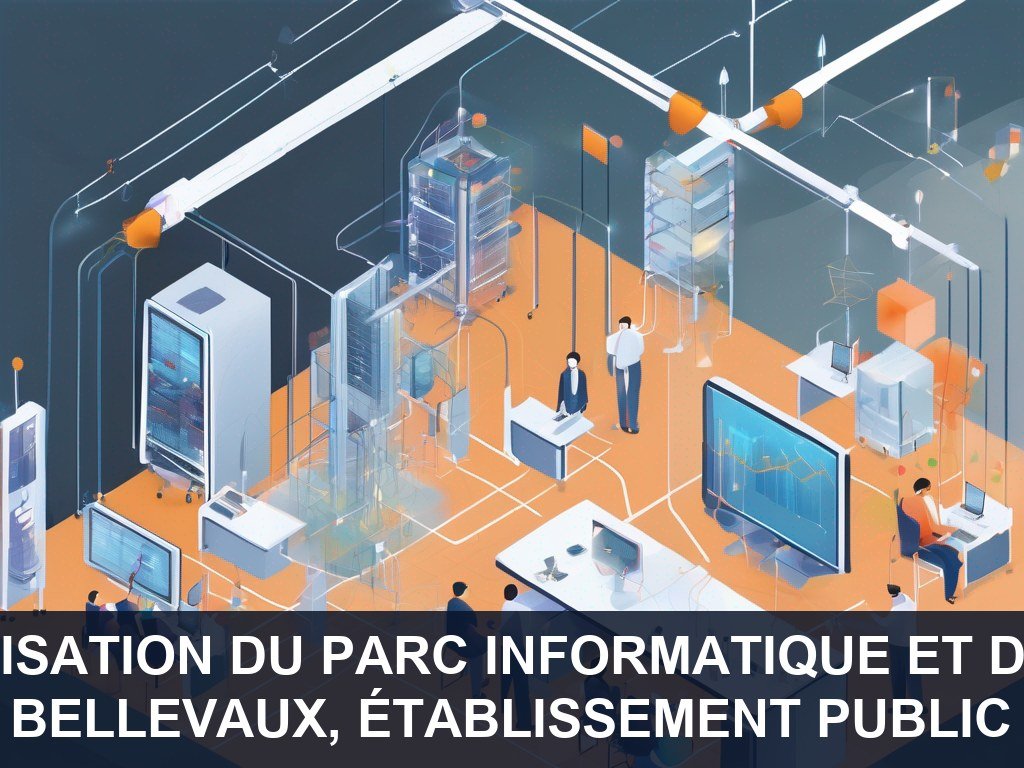 Illustration pour Centre de long-séjours de Bellevaux, établissement public de santé (EHPAD, SSIAD, CRT): Modernisation et sécurisation du parc informatique et des appl