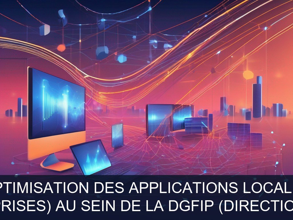 Illustration pour DGE (Direction Générale des Entreprises) au sein de la DGFIP (Direction Générale des Finances Publiques): Optimisation des Applications Locales (Poten