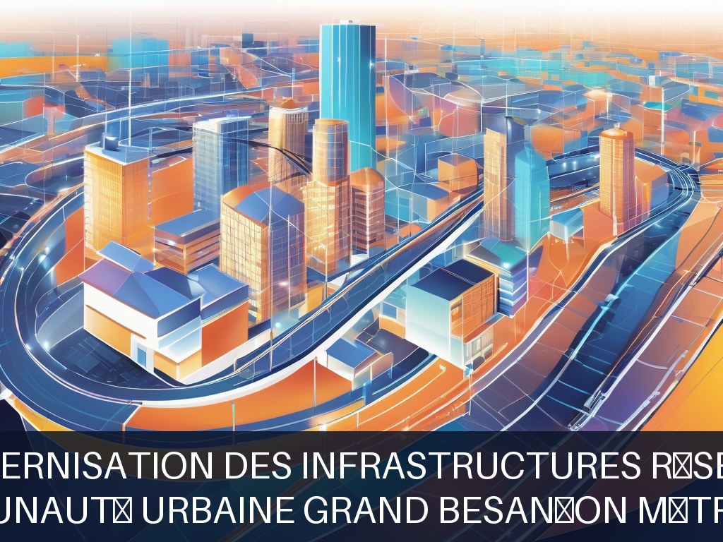 Illustration pour Communauté Urbaine Grand Besançon Métropole: Modernisation des Infrastructures Réseaux (Potentiel à Court Terme)