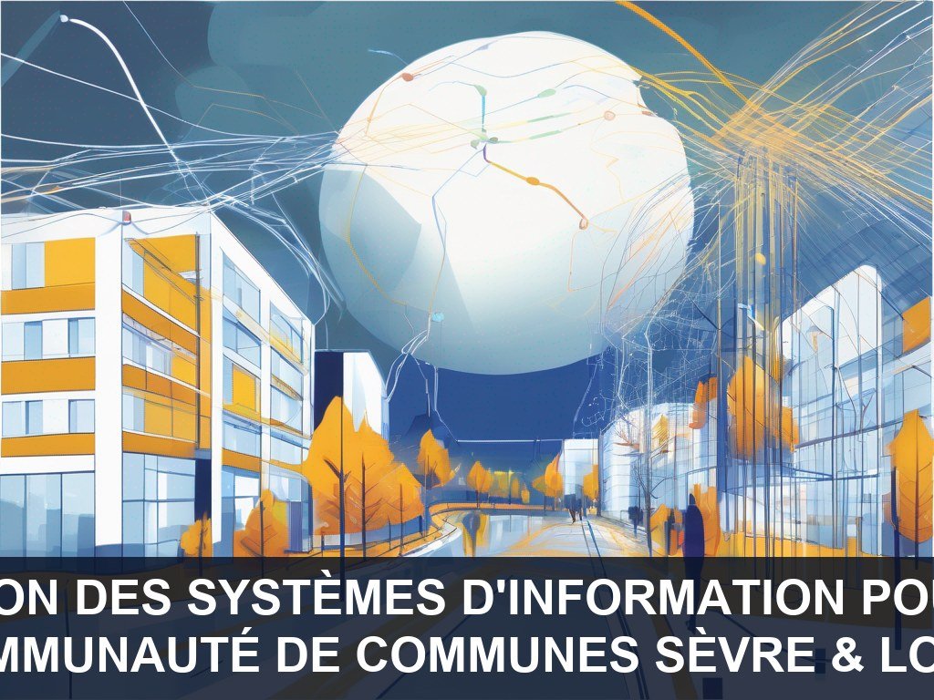Illustration pour Communauté de communes Sèvre & Loire: Optimisation des systèmes d'information pour la CCSL