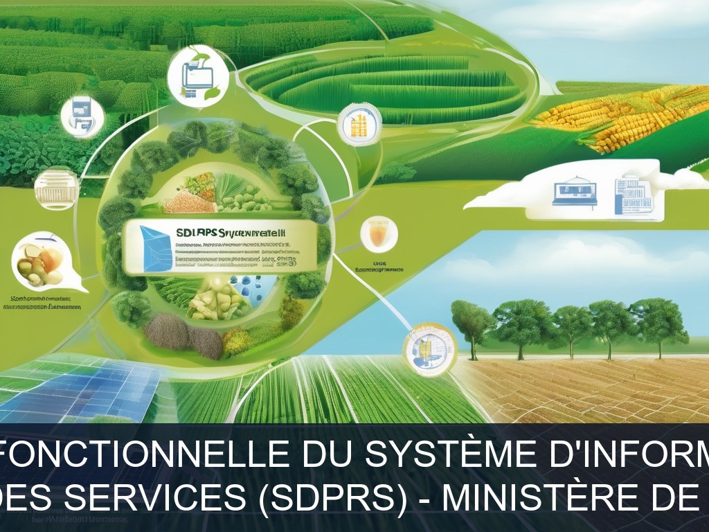Illustration pour Sous-direction du pilotage des ressources et des services (SDPRS) - Ministère de l'Agriculture et de la Souveraineté Alimentaire: Modernisation et évo
