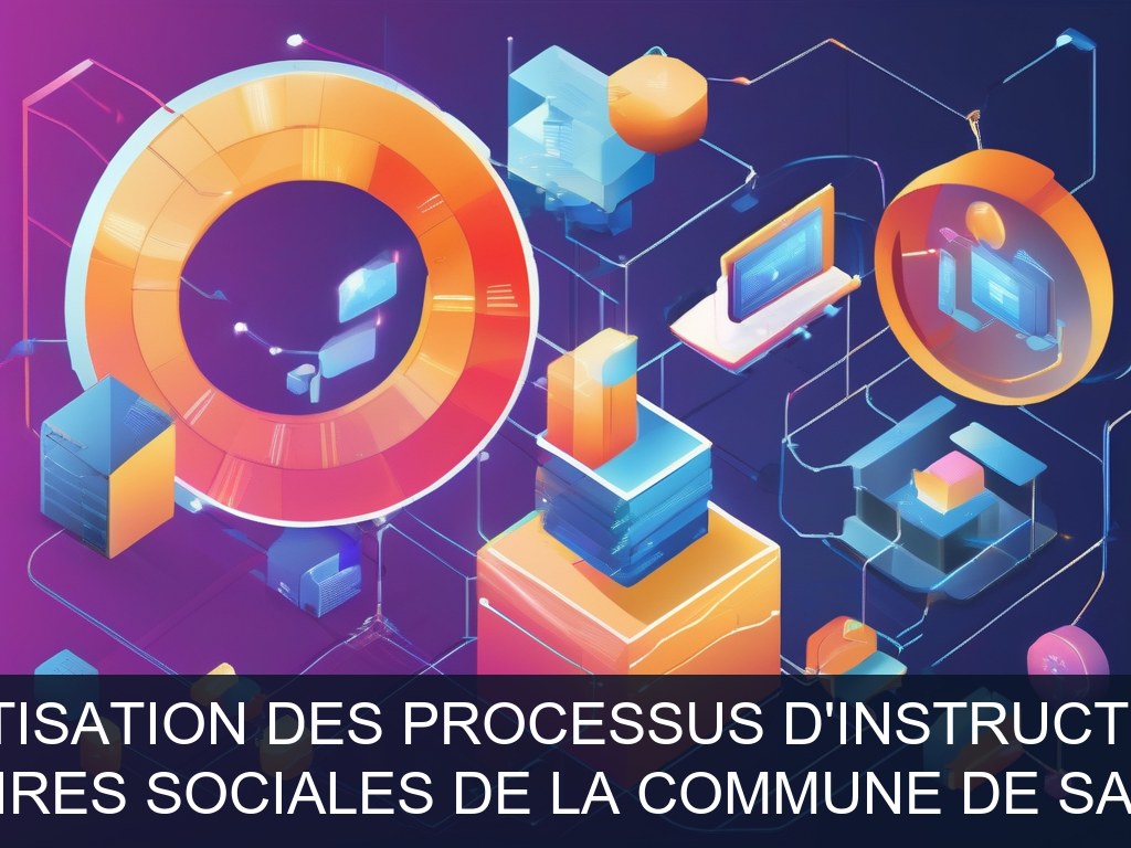 Illustration pour Service des Affaires Sociales de la commune de Saint-Genis-Pouilly: Digitalisation et automatisation des processus d'instruction des dossiers sociaux