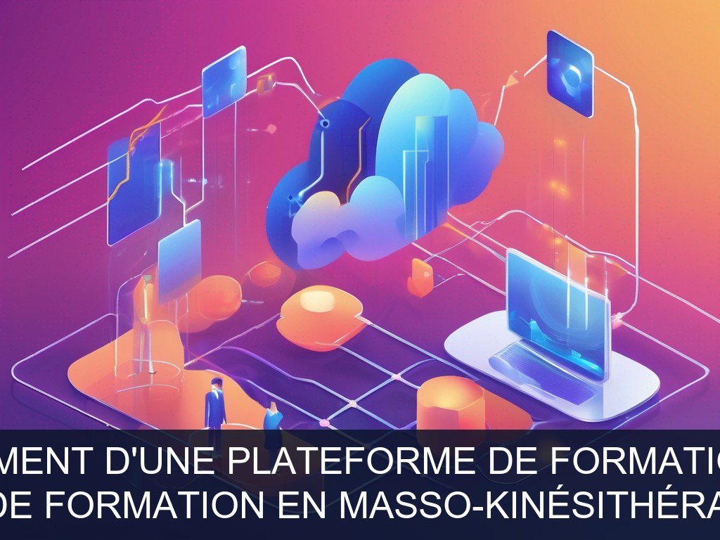 Illustration pour Institut de Formation en Masso-Kinésithérapie (IFMK): Développement d'une plateforme de formation en ligne