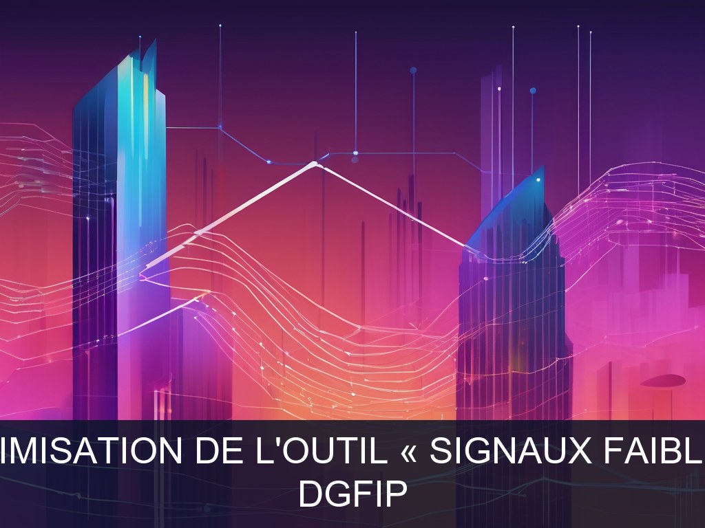 Illustration pour DGFiP: Optimisation de l'outil « Signaux Faibles » (Potentiel à Court Terme)