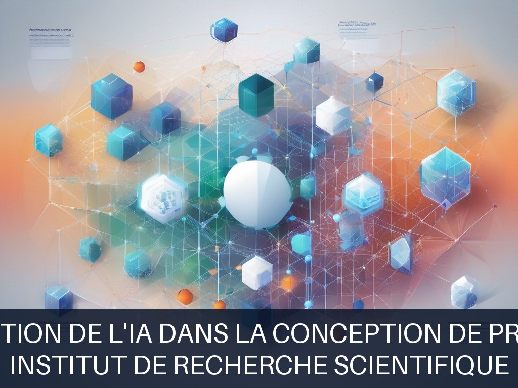 Illustration pour Institut de Recherche Scientifique: Intégration de l'IA dans la conception de protéines