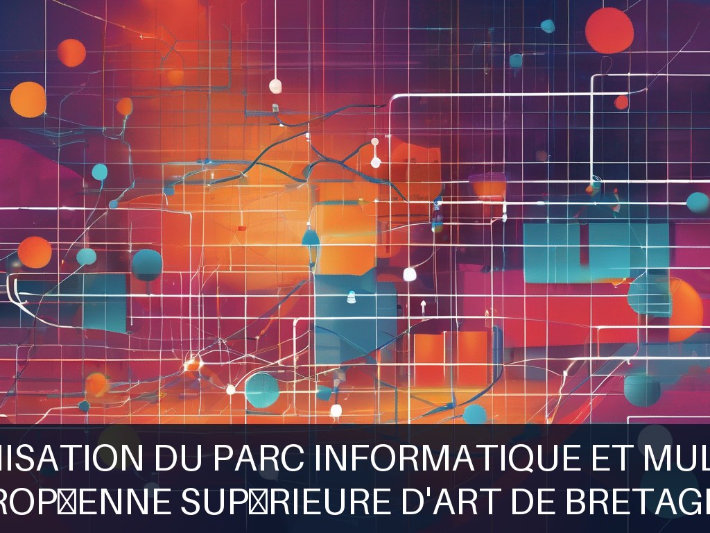 Illustration pour École européenne supérieure d'art de Bretagne (EESAB): Modernisation du parc informatique et multimédia