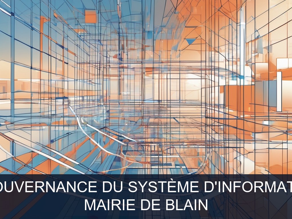 Illustration pour Mairie de Blain: Pilotage et gouvernance du système d'information communal (Potentiel à Court Terme)