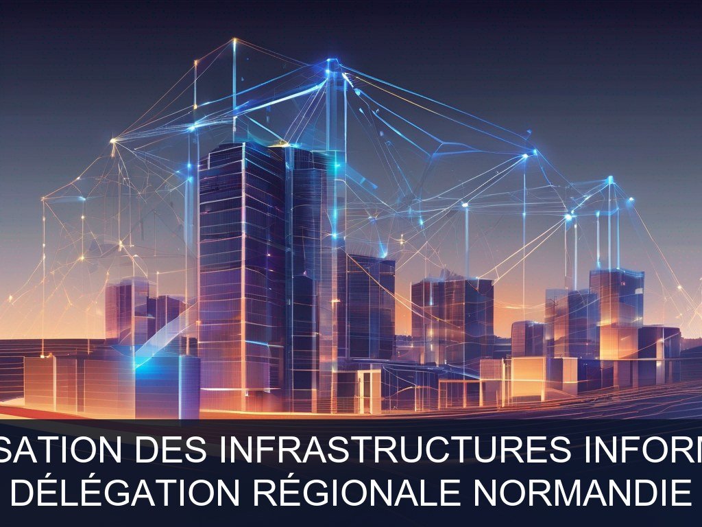 Illustration pour Délégation régionale Normandie: Modernisation des infrastructures informatiques