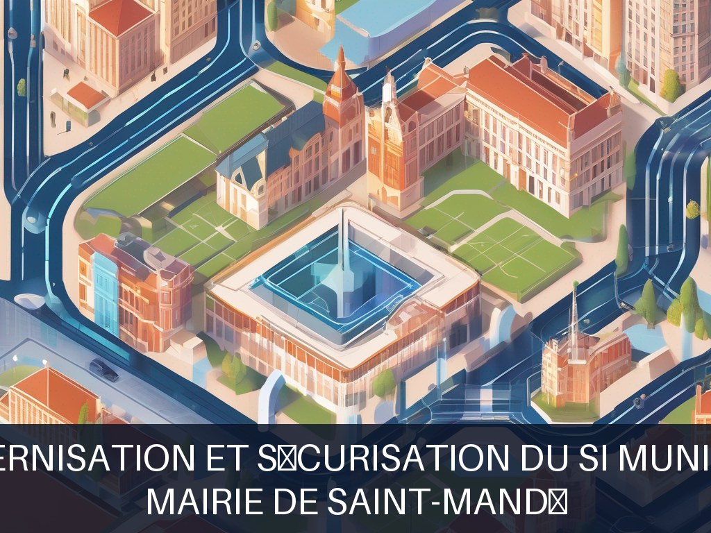 Illustration pour Mairie de Saint-Mandé: Modernisation et sécurisation du SI municipal (Opportunité Urgente)
