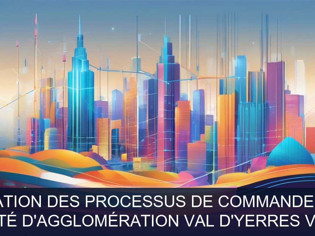 Illustration pour Communauté d'Agglomération Val d'Yerres Val de Seine: Digitalisation des processus de commande publique