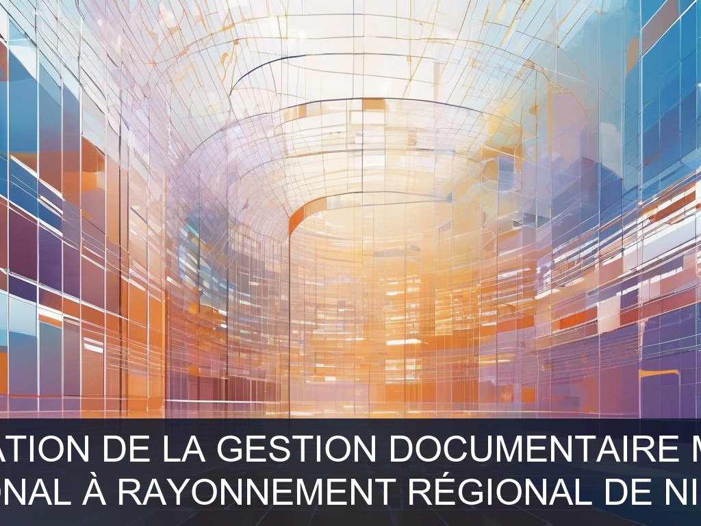 Illustration pour Conservatoire National à Rayonnement Régional de Nice (Commune de Nice): Modernisation de la gestion documentaire multimédia (Potentiel à Court Terme)