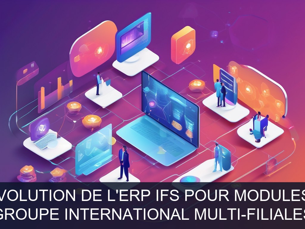 Illustration pour Groupe international multi-filiales: Maintenance et évolution de l'ERP IFS pour modules financiers et RH (Potentiel à Court Terme)