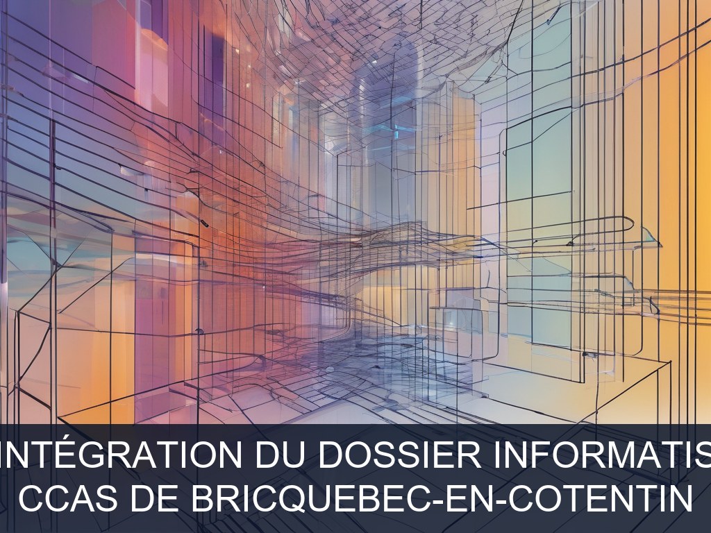 Illustration pour CCAS de Bricquebec-en-Cotentin: Optimisation et intégration du dossier informatisé des résidents (Potentiel à Court Terme)