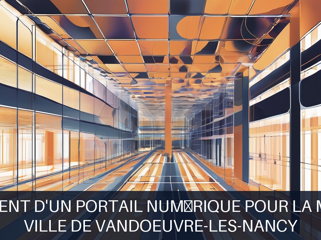 Illustration pour Ville de Vandoeuvre-les-Nancy: Développement d'un portail numérique pour la médiathèque