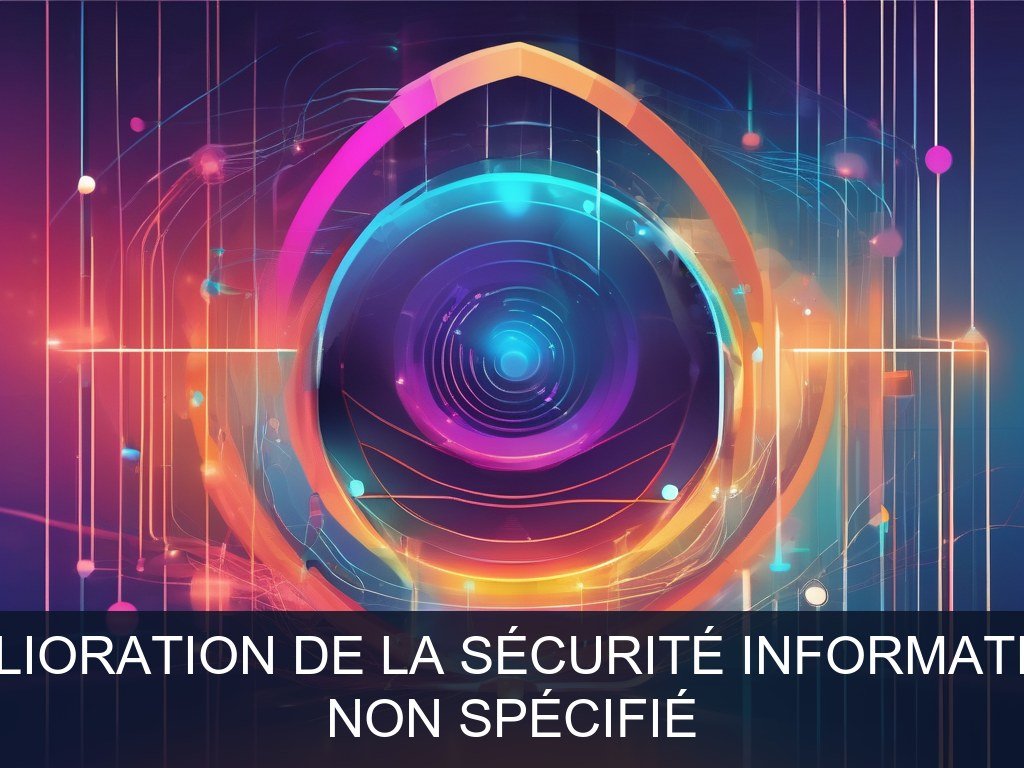 Illustration pour Non spécifié: Amélioration de la Sécurité Informatique (Potentiel à Court Terme)