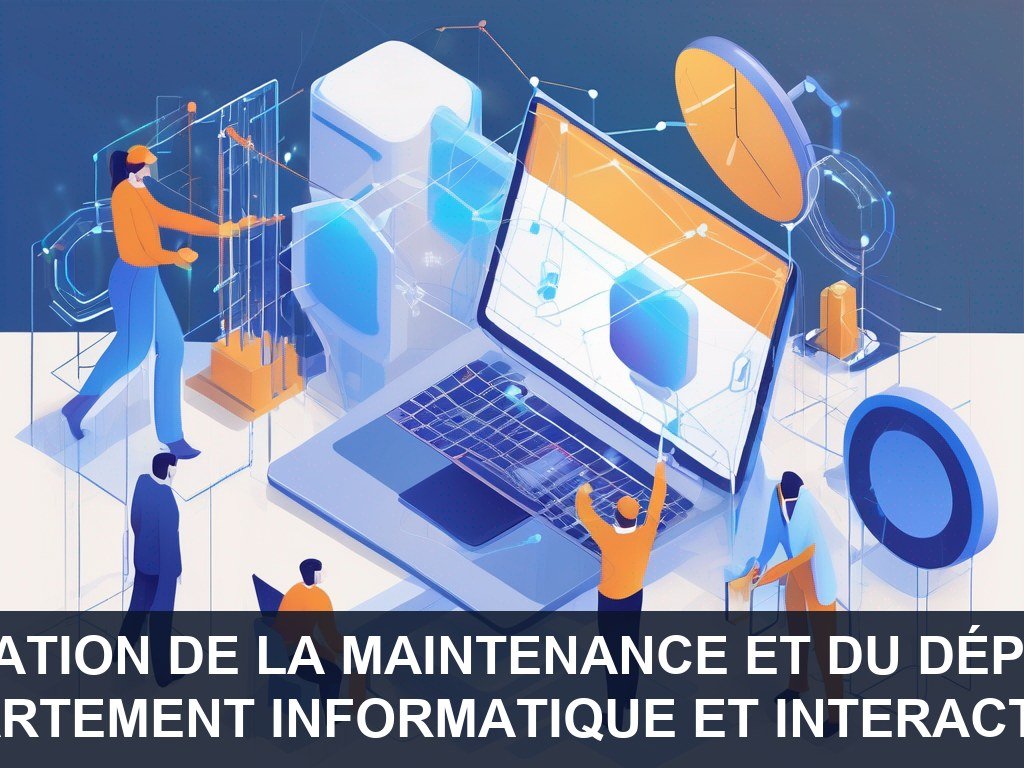 Illustration pour Département Informatique et Interactions: Optimisation de la Maintenance et du Dépannage