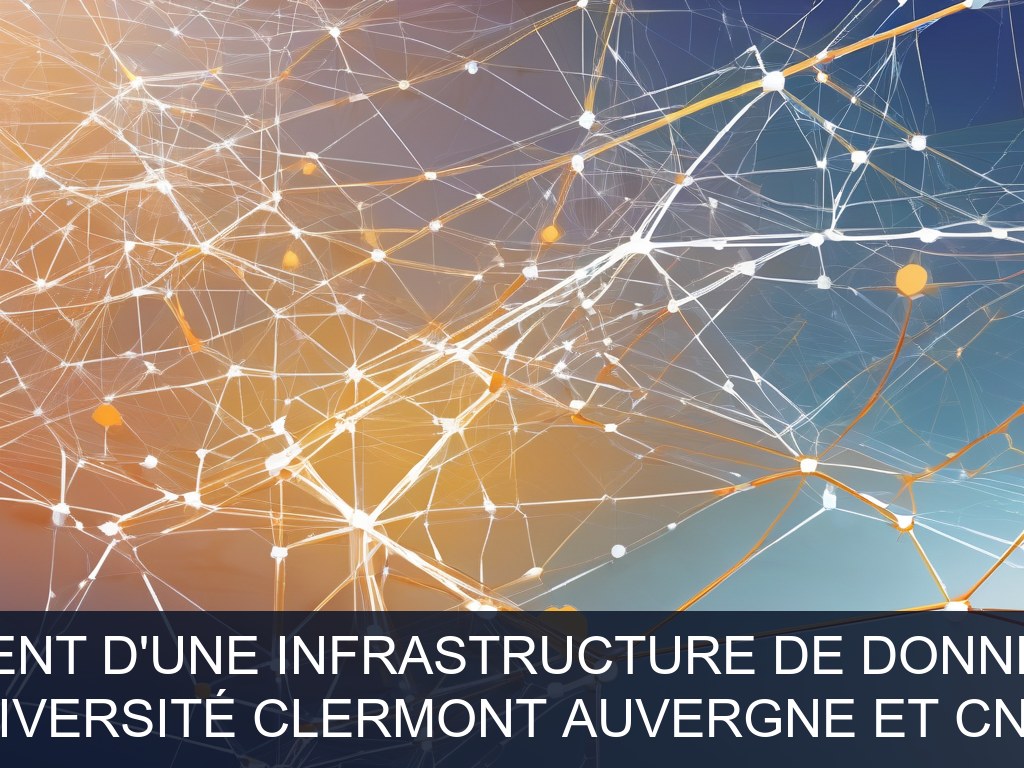 Illustration pour Université Clermont Auvergne et CNRS: Développement d'une infrastructure de données intégrée