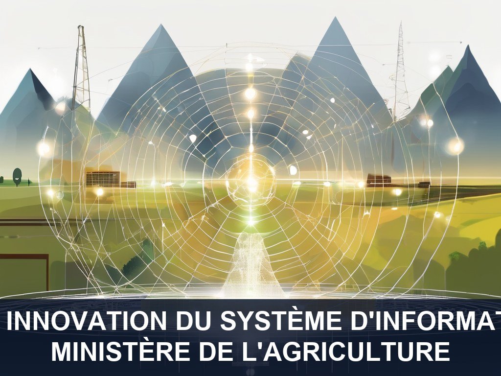 Illustration pour Ministère de l'Agriculture: Amélioration et Innovation du Système d'Information ISIS-Telepac