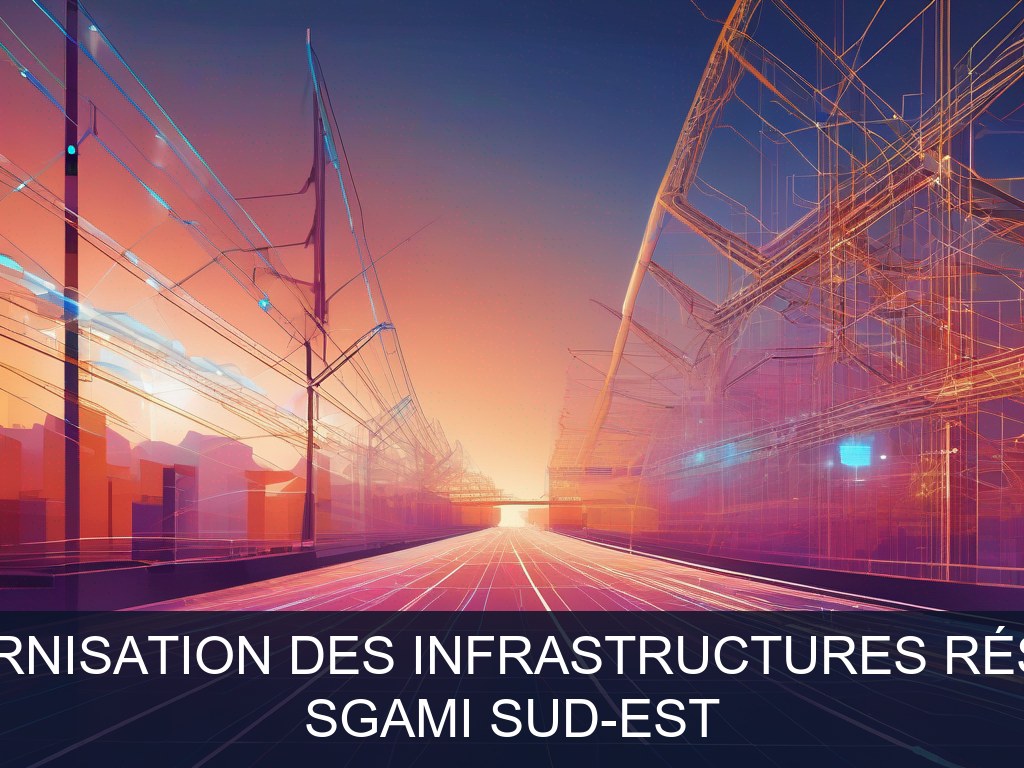 Illustration pour SGAMI Sud-Est: Modernisation des infrastructures réseaux (Potentiel à Court Terme)