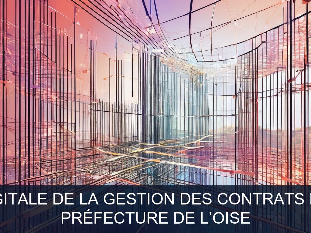 Illustration pour Préfecture de l’Oise: Optimisation digitale de la gestion des contrats et prestataires