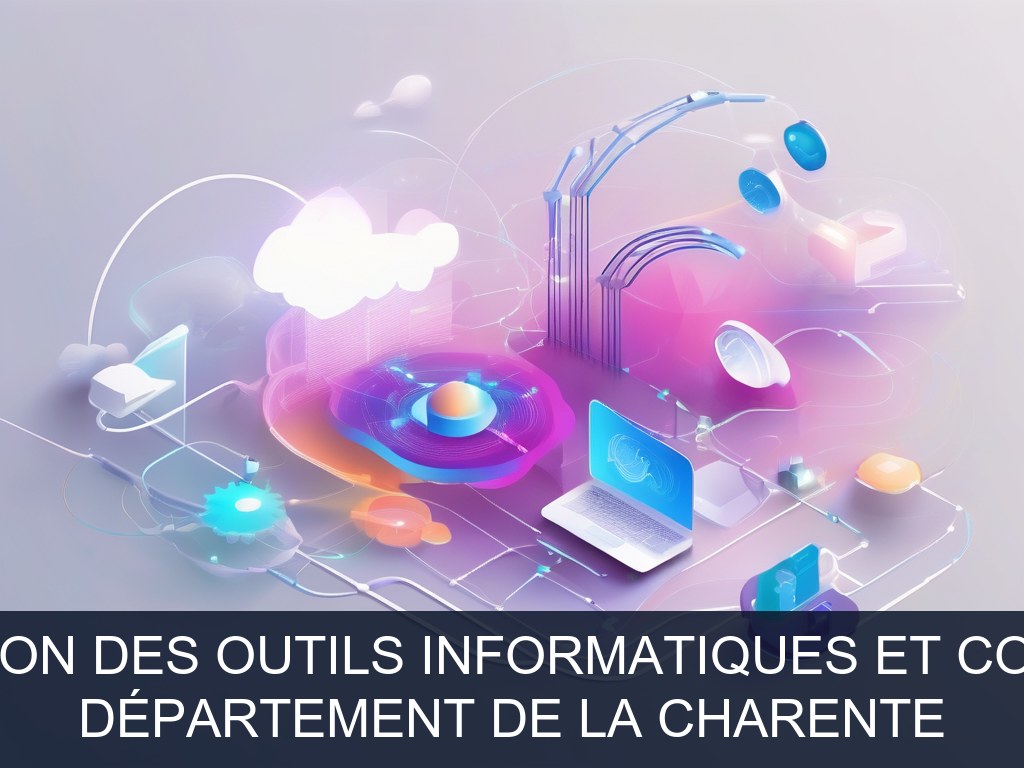 Illustration pour Département de la Charente: Modernisation des outils informatiques et collaboratifs