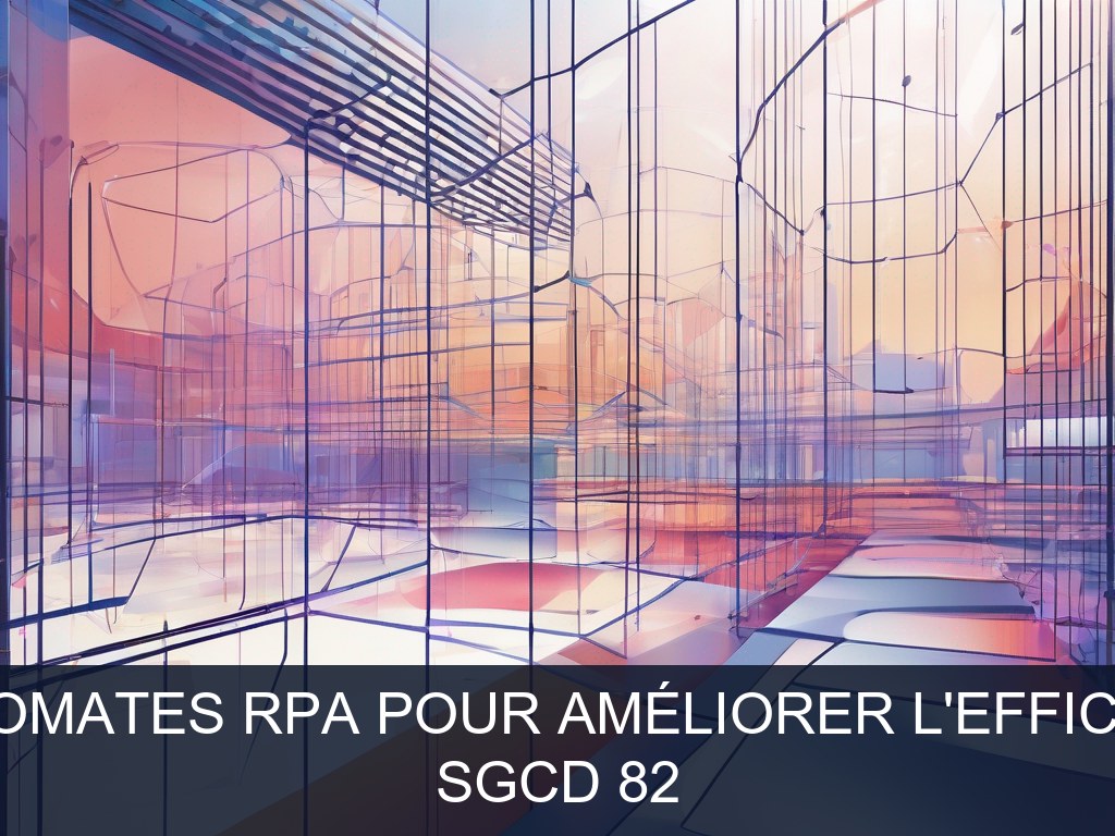 Illustration pour SGCD 82: Développement d'automates RPA pour améliorer l'efficacité opérationnelle (Potentiel à Court Terme)