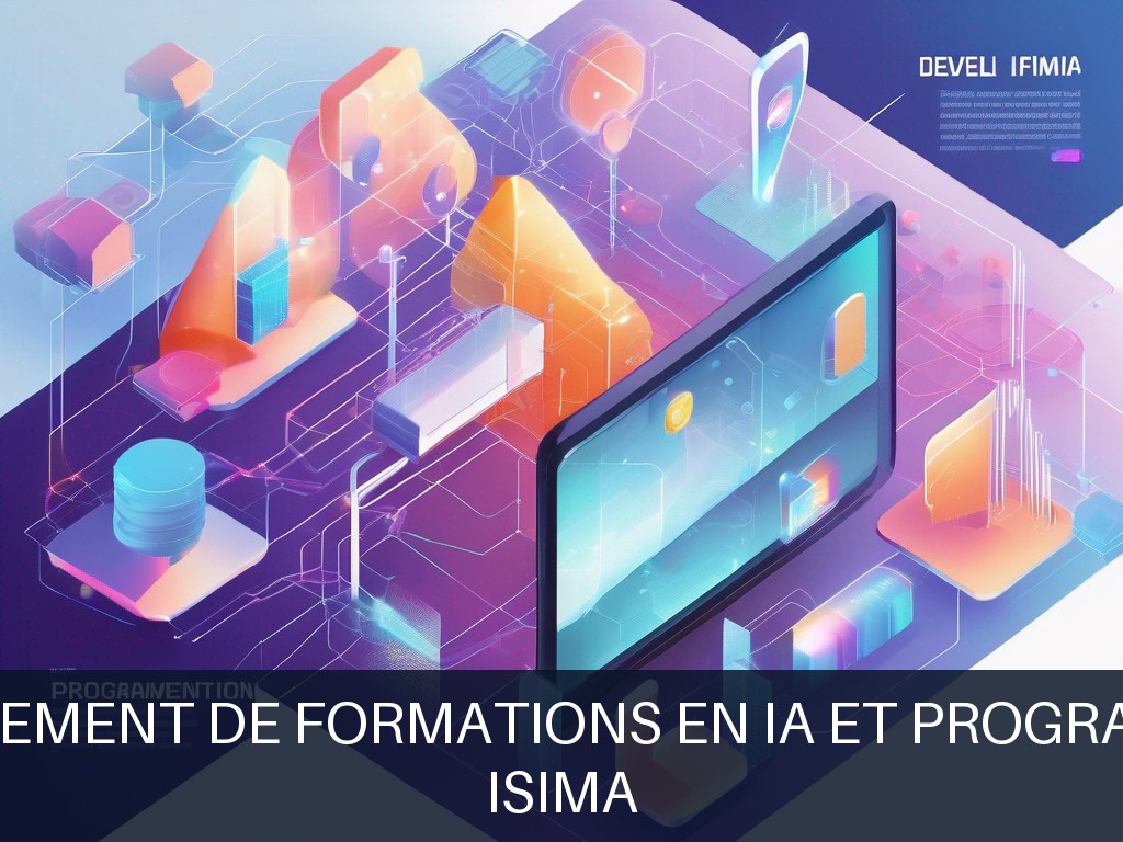 Illustration pour ISIMA: Développement de formations en IA et programmation