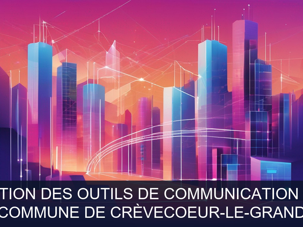 Illustration pour Commune de Crèvecoeur-le-Grand: Modernisation des outils de communication numérique (Potentiel à Court Terme)