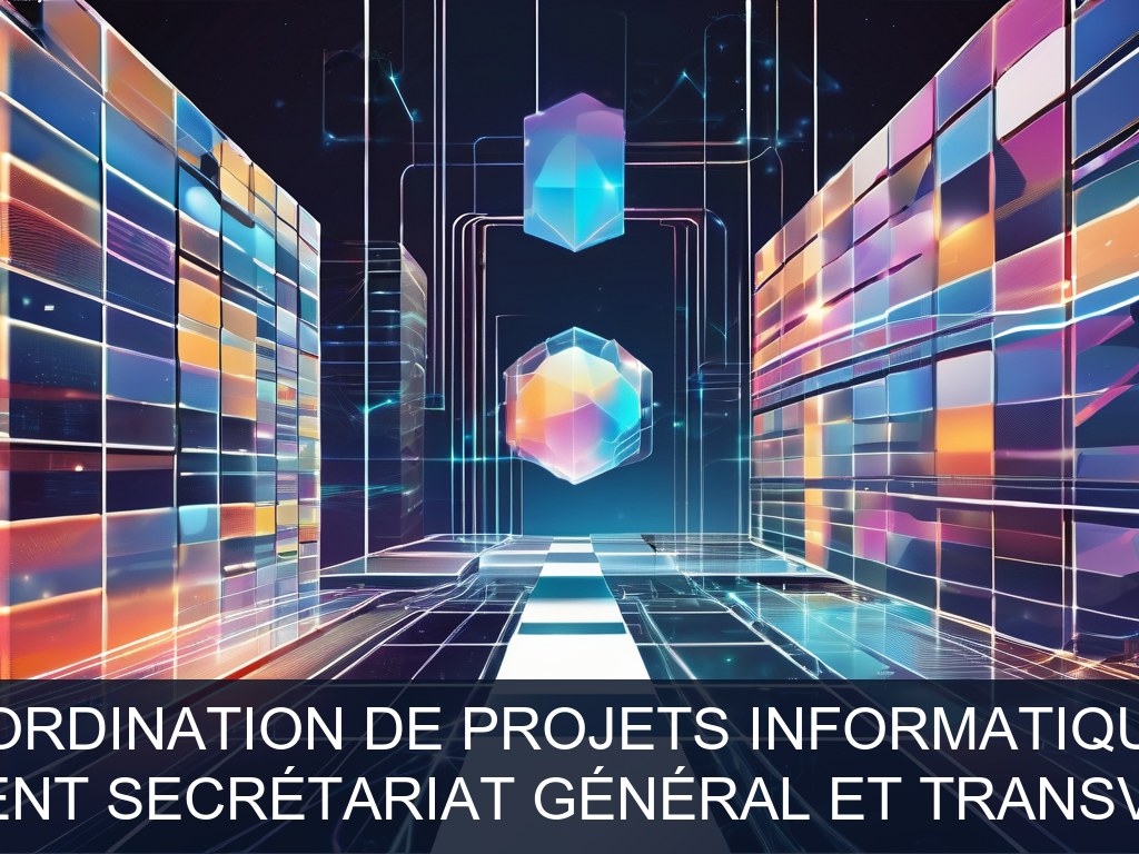 Illustration pour Département Secrétariat Général et Transverse (SGT): Pilotage et coordination de projets informatiques transverse (Potentiel à Court Terme)